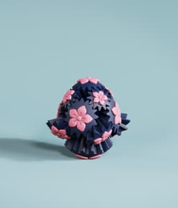 Sakura Egg Gear Fidget 3d model