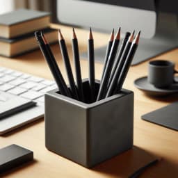 Pencil Holder "Cubed" 3d model