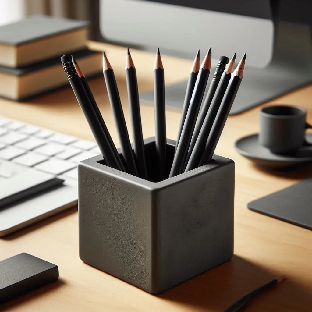 Pencil Holder "Cubed" 3d model