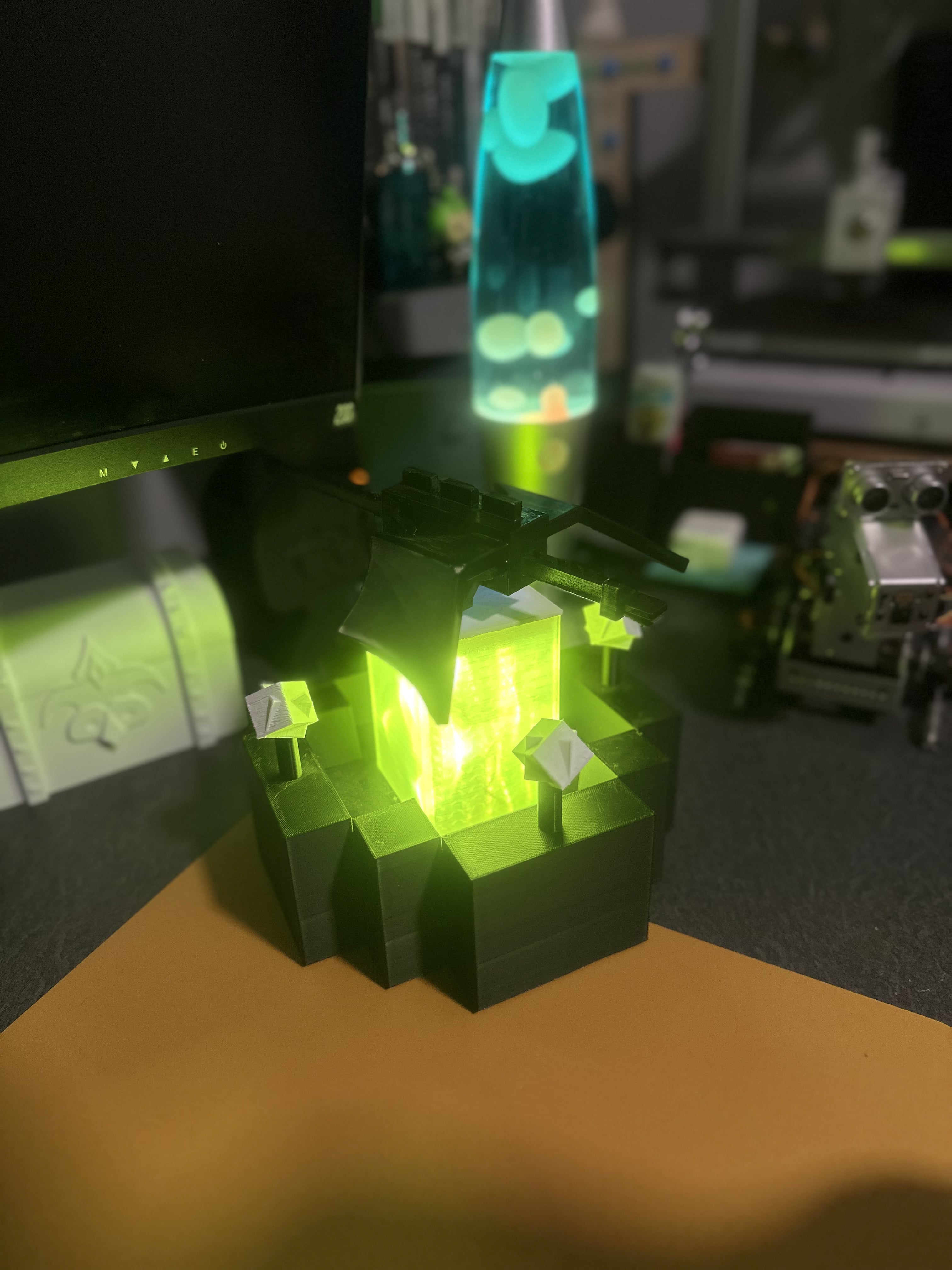 Ender Dragon Lamp 3d model