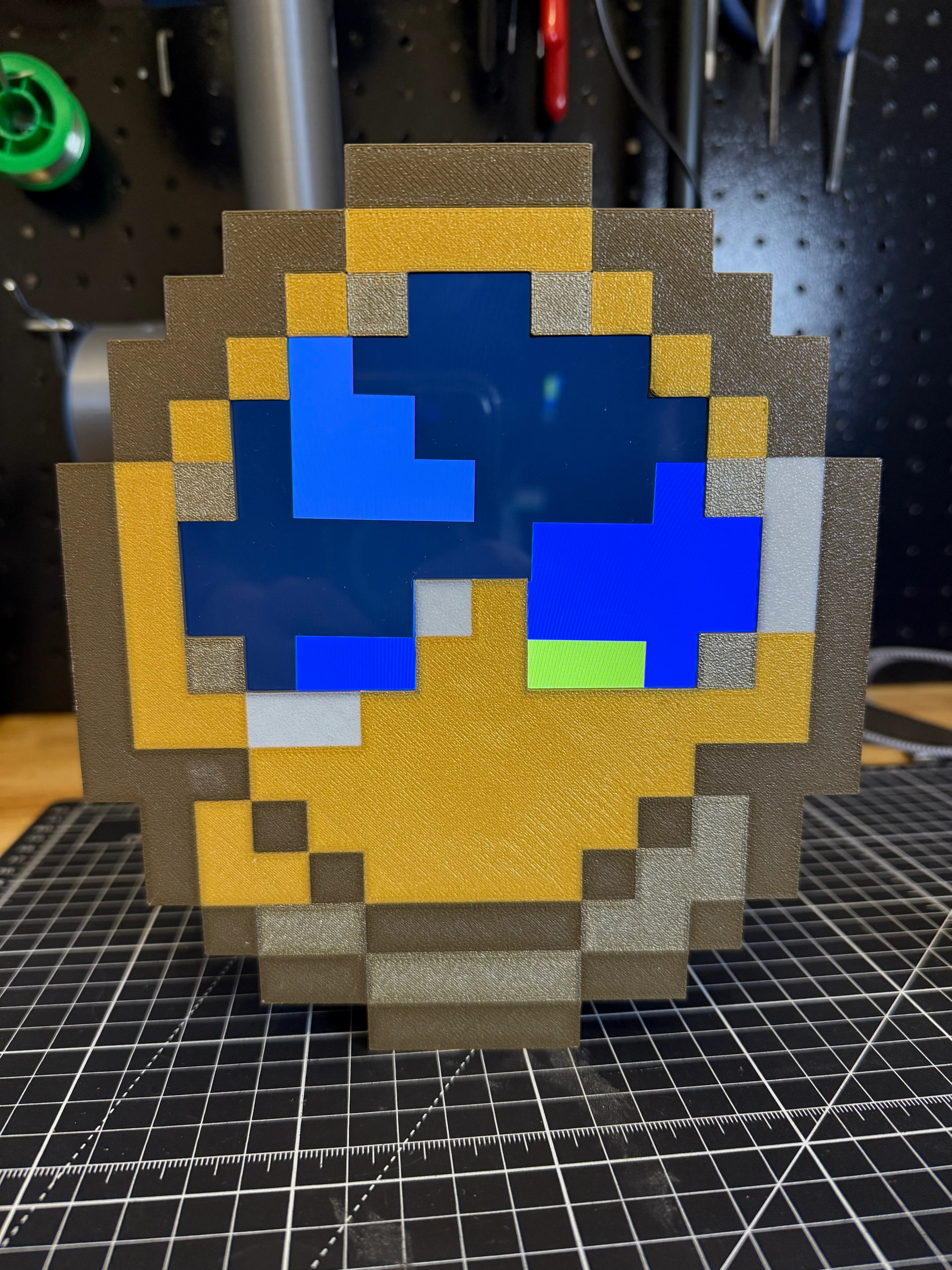 Minecraft Clock 3d model