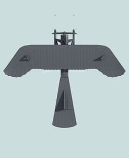 1:144 Albatros Doppeltaube 3d model