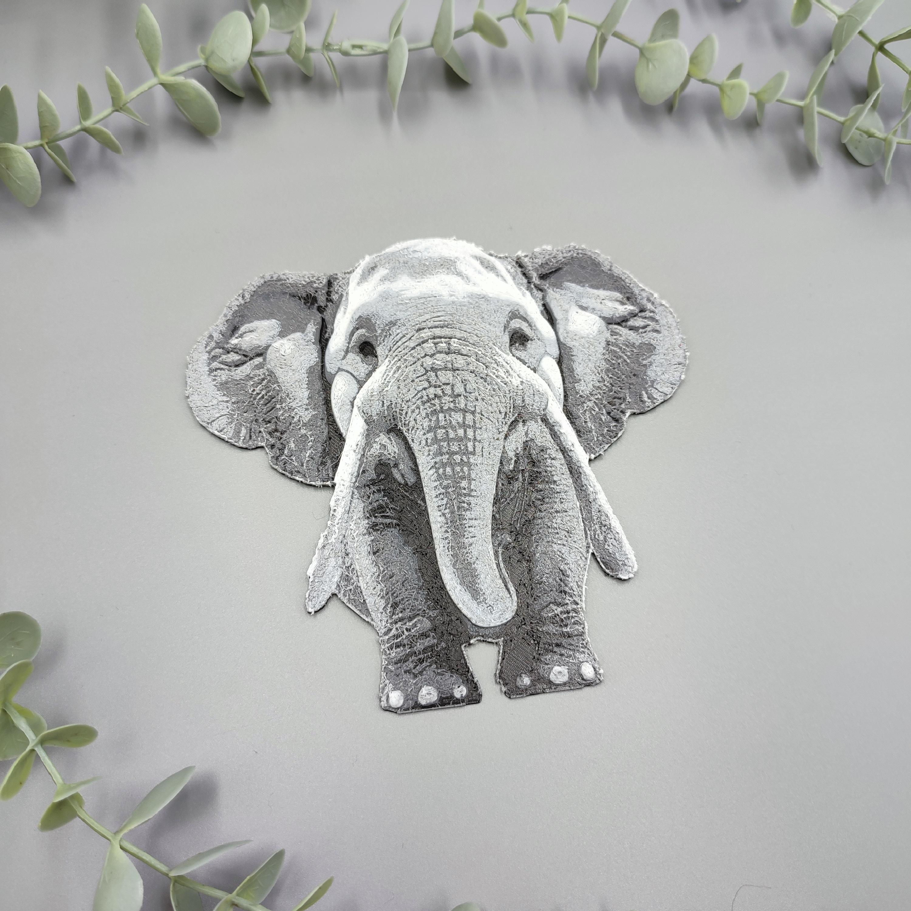 Elephant Hueforge 3d model