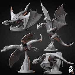 Dragons 3d model