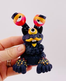 My Dream Monster -Cyclops Mustache 3d model