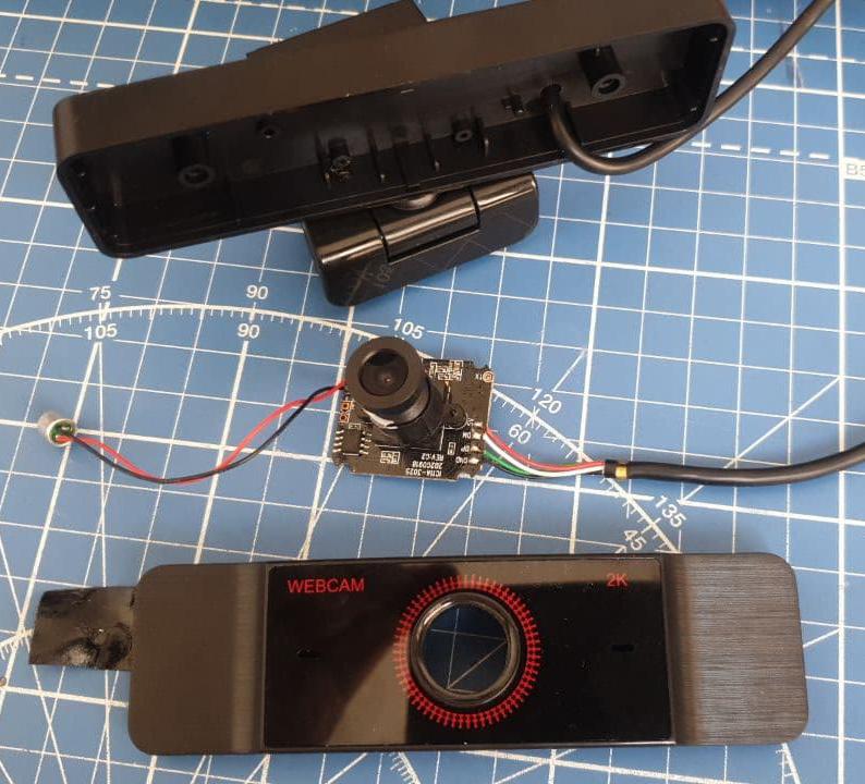 Common FullHD Webcam Case 3d model