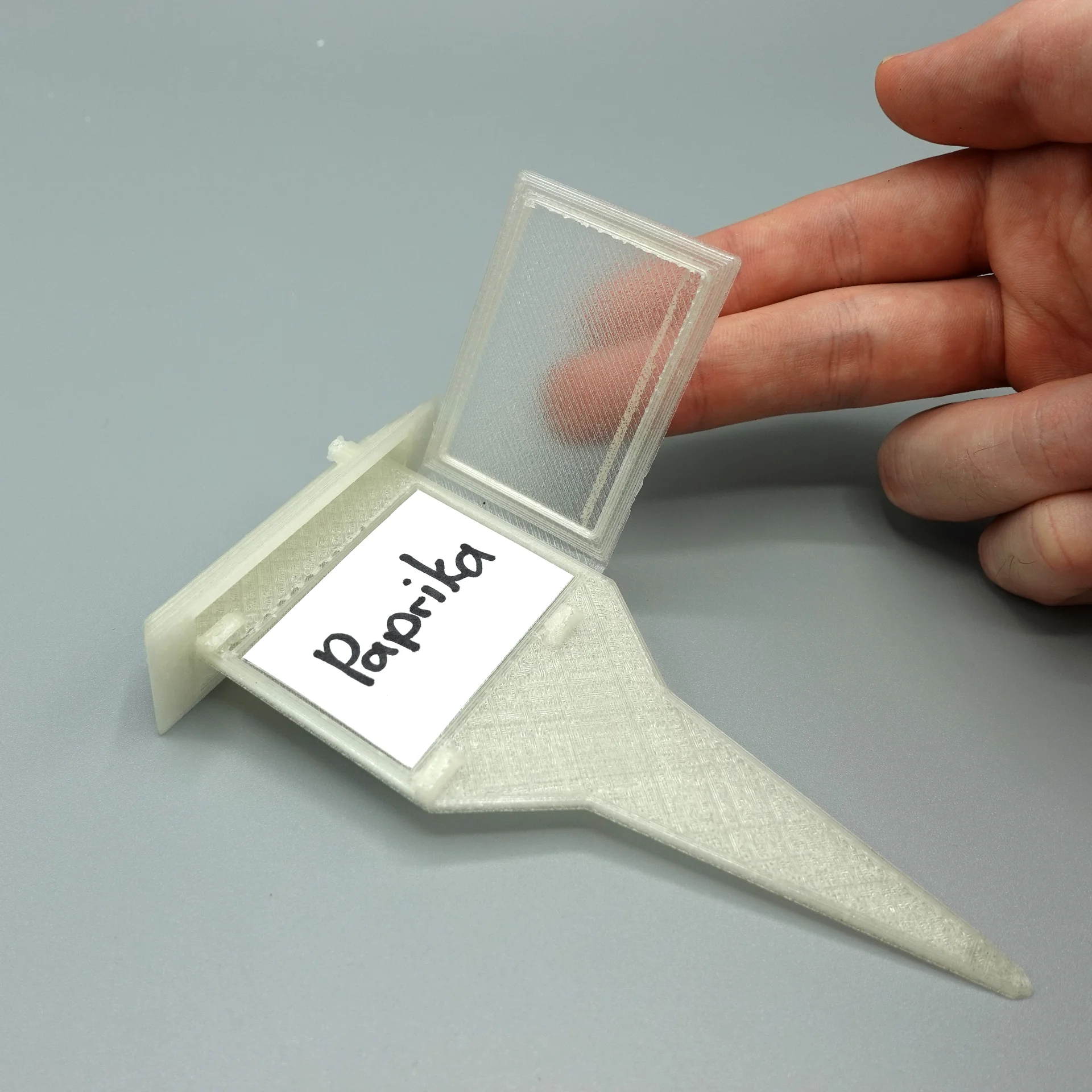 Plant label 3d model