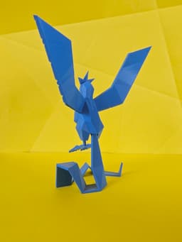 Articuno Low Poly Pokemon 3d model