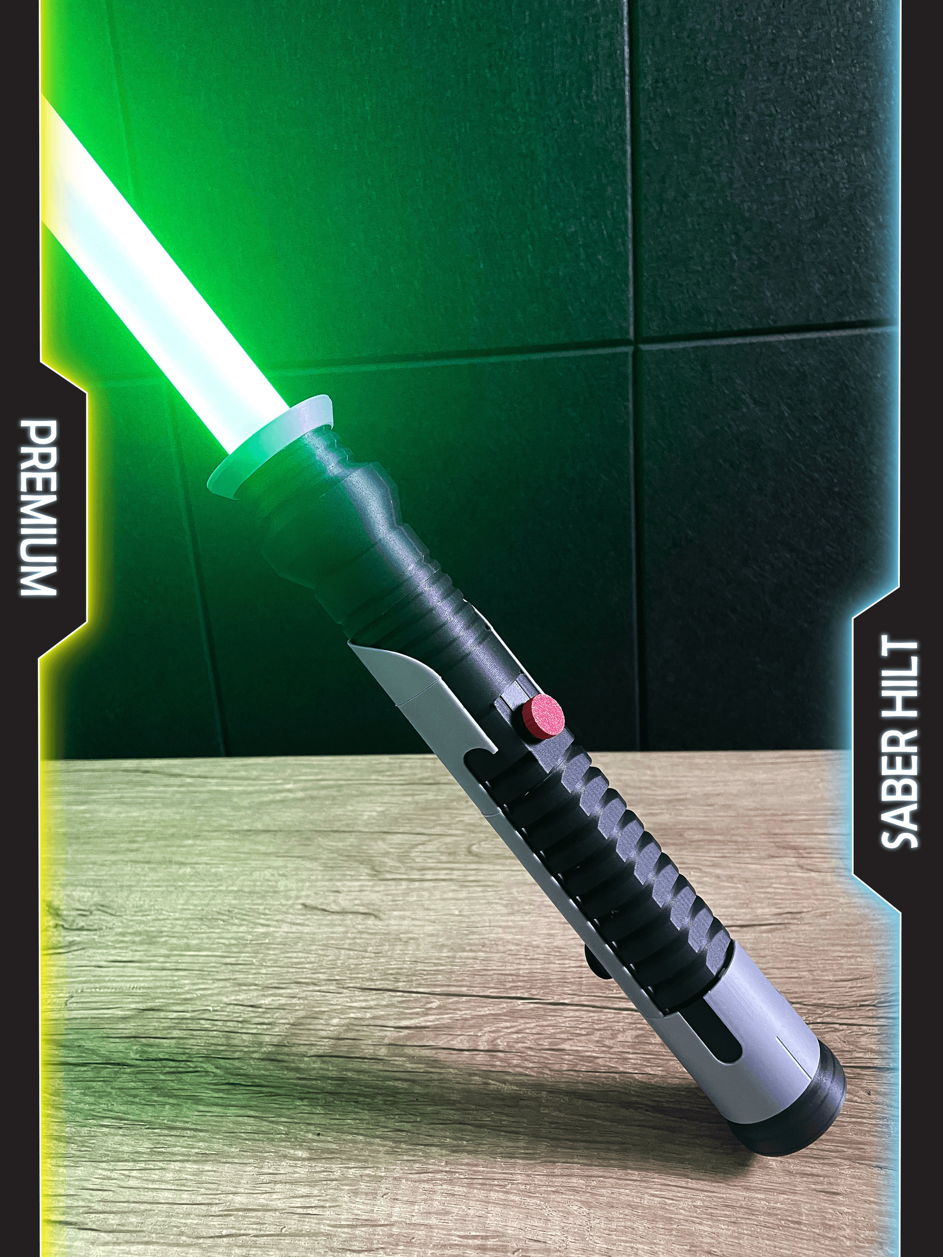 Collapsible Qui-Gon (TPM) Saber 3d model