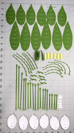 Low Poly Plant - Peace Lily 3d model