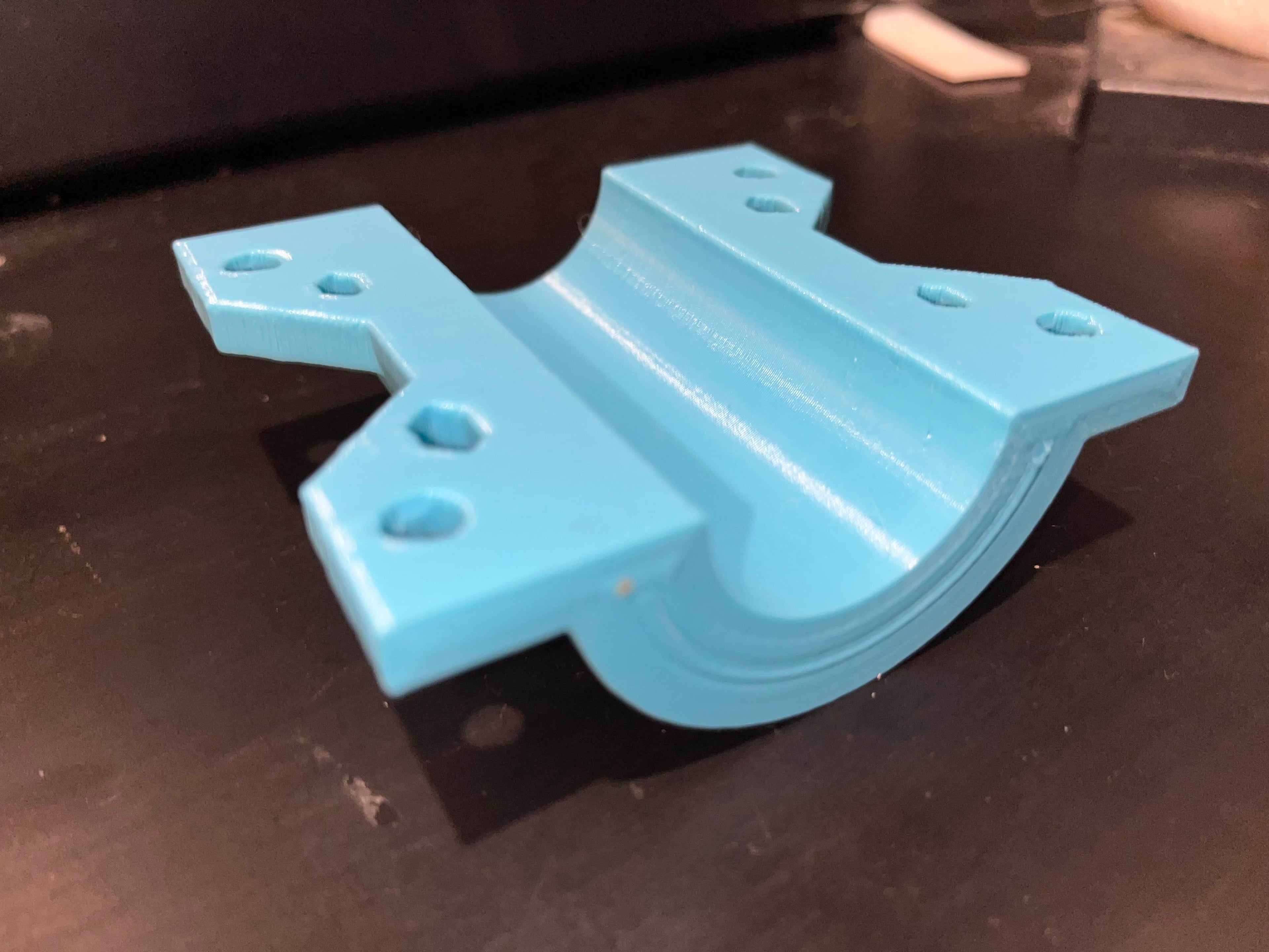 Clamp Chair stop Sinking 65mm 3d model