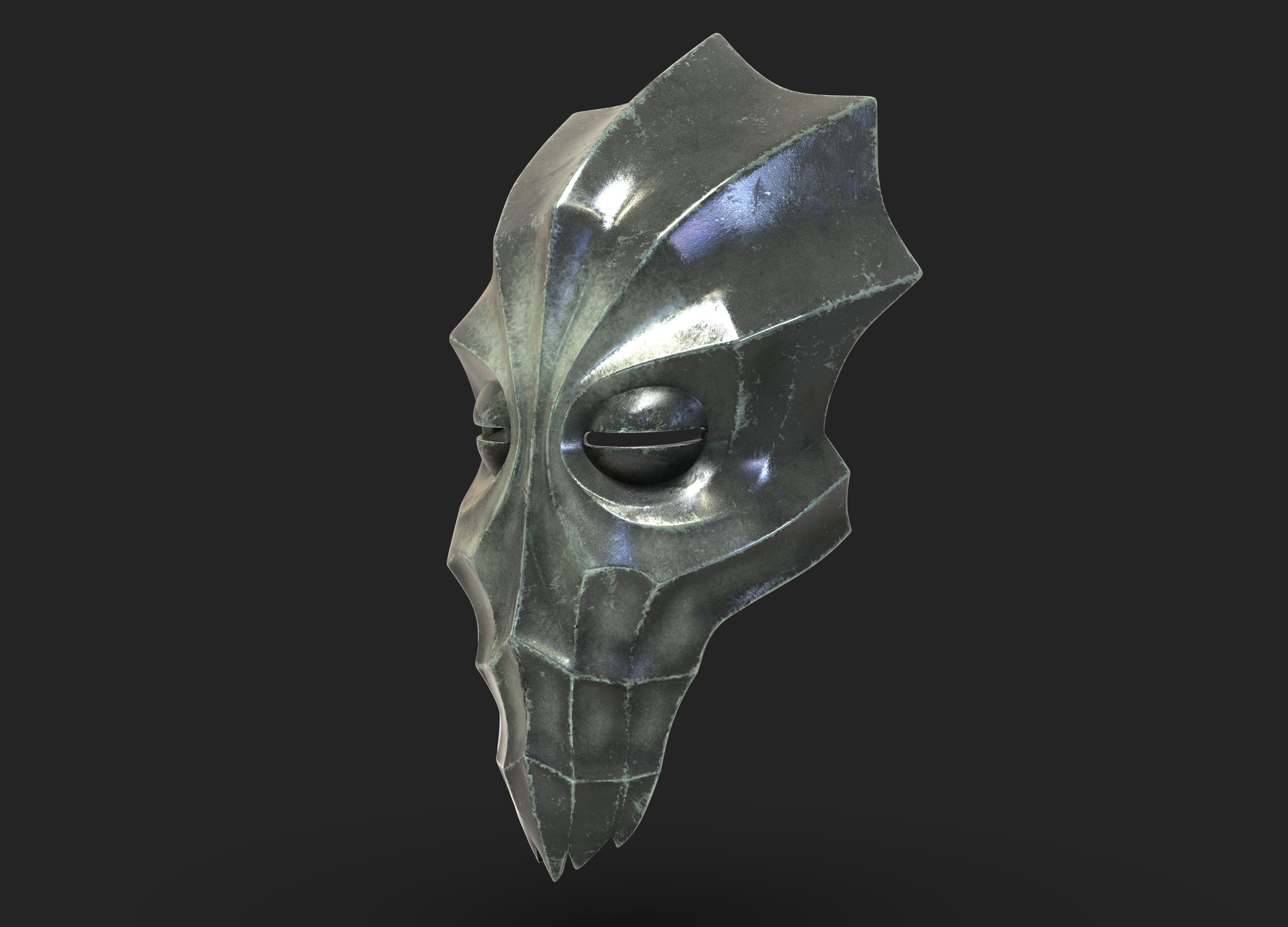 Skyrim Dragon Priest Mask 3 3d model