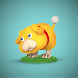 Oatchi Standing -Pikmin 4 3d model