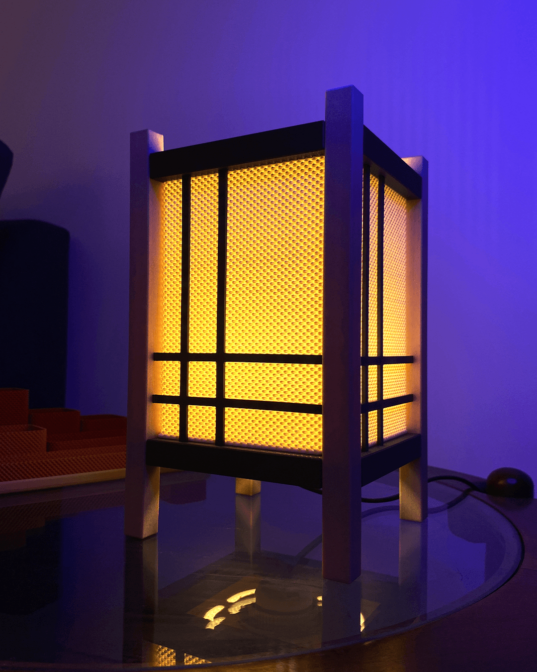 Haru Shoji Table Lamp - Japanese Lamp - Lamps & Home Lighting by Lunfardo 3d model