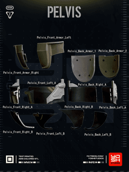NCR Power Armor 3D Printer STL 3d model