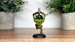 Orc - Thrakkak - Vogland Stompaxe – 28mm Miniature 3d model