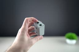 Audio / Video Filming Cart - Side Mount Extension for 1/4 Threaded Inserts 3d model