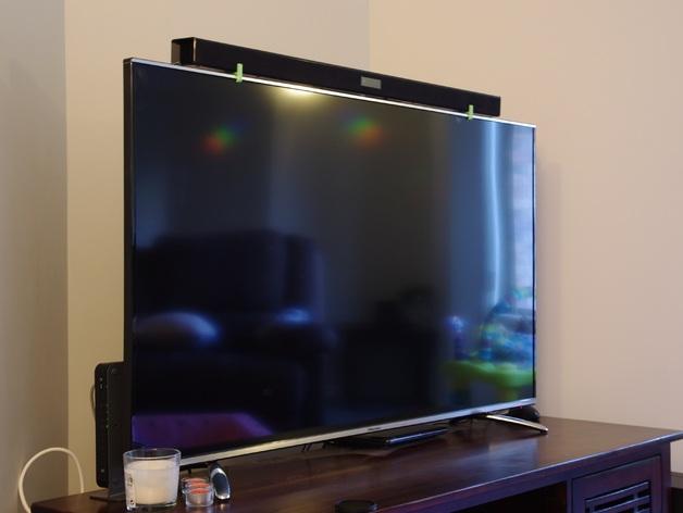 Soundbar TV mounting bracket 3d model