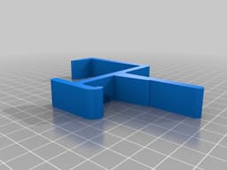 Soundbar TV mounting bracket 3d model