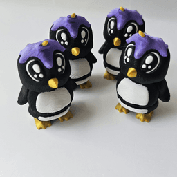 Popsicle Penguin 3d model