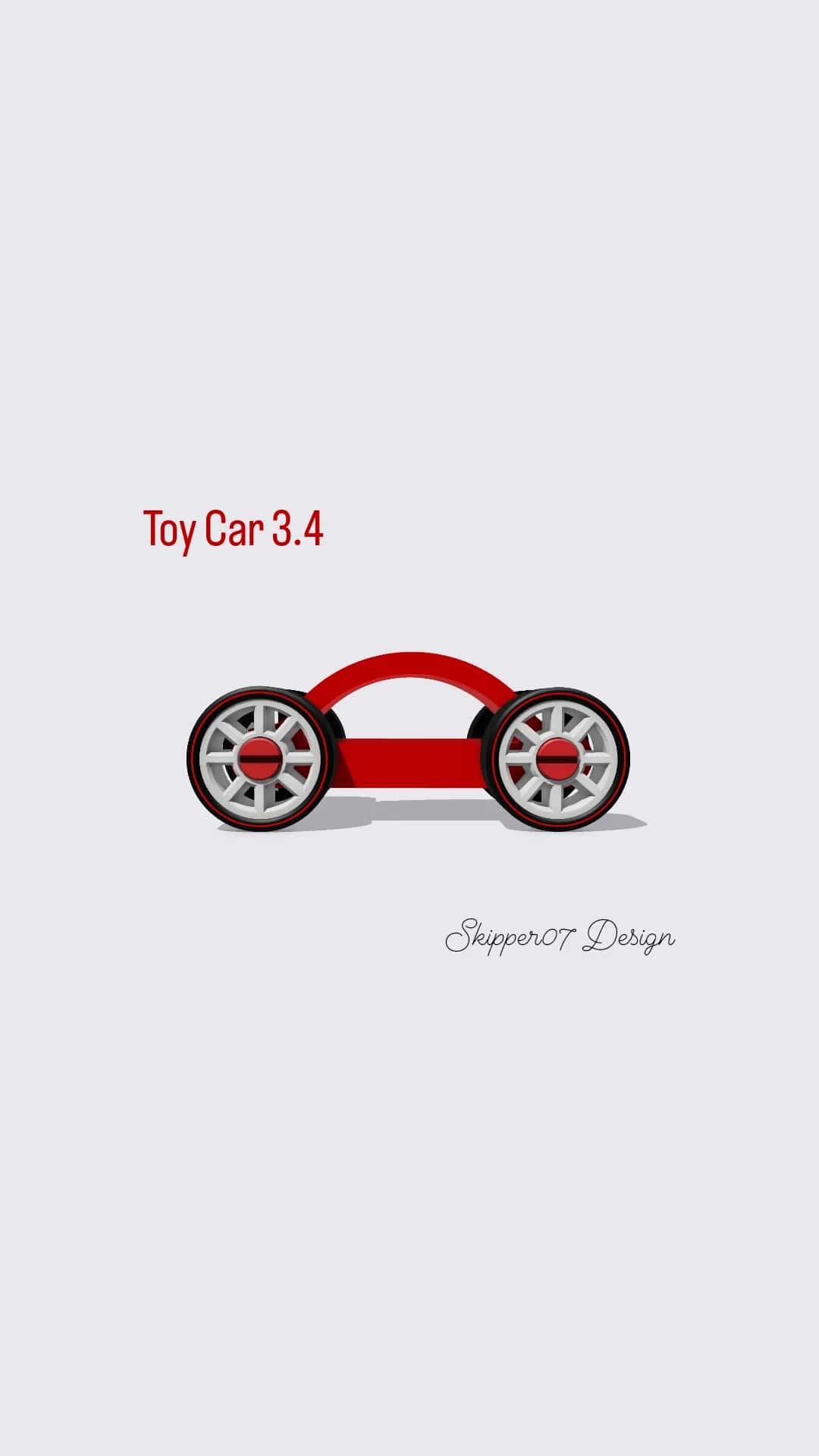 Toy car 3.4 3d model