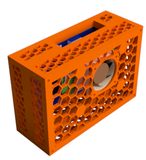 Elecrow 5Inch TFT PI Case 3d model