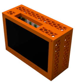 Elecrow 5Inch TFT PI Case 3d model