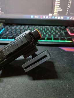 Quansheng UV K5 Gürtelclip Adapter 3d model