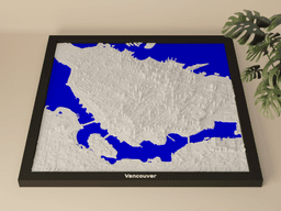 Vancouver - 3D Miniature 3d model