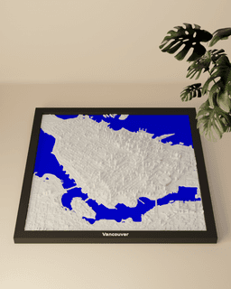 Vancouver - 3D Miniature 3d model