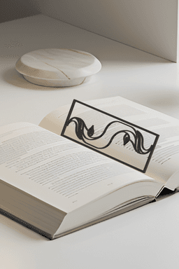 Eye Bookmark, Gift Bookmark 3d model
