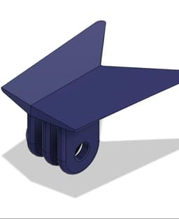 Troy Lee Designs Stage Under Visor Mount 3d model