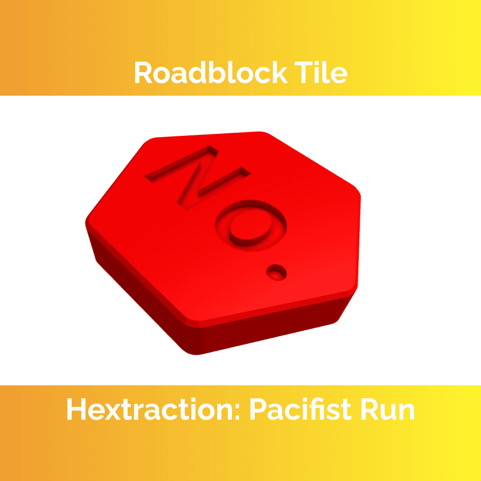 Hextraction - Roadblock Tile 3d model