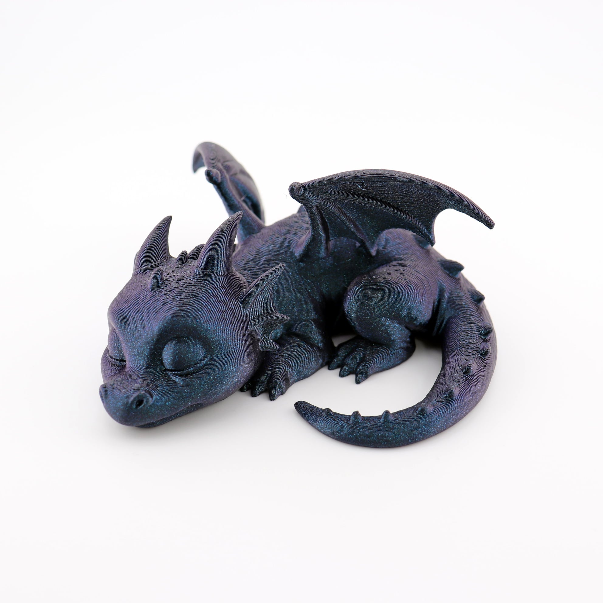 Slumbering Baby Dragon 3d model