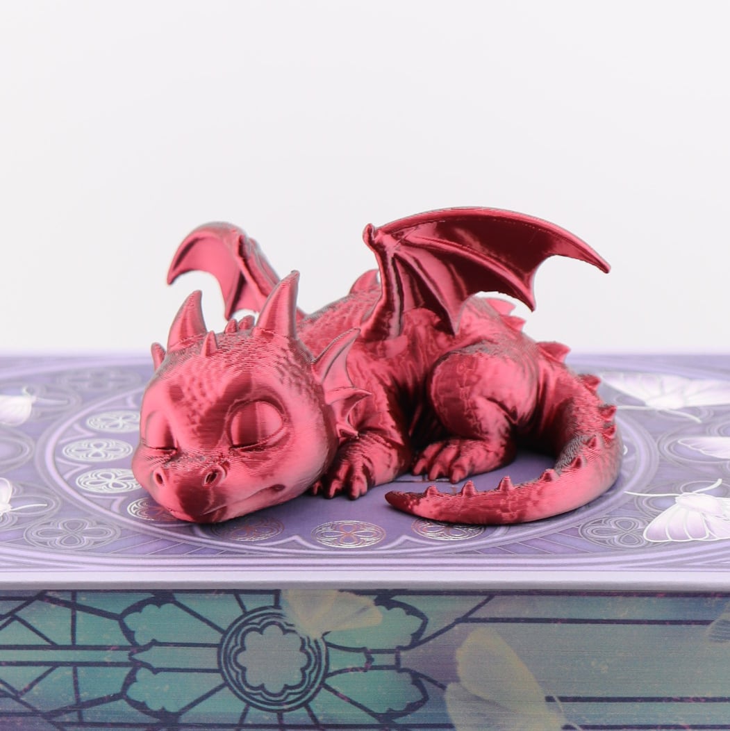 Slumbering Baby Dragon 3d model