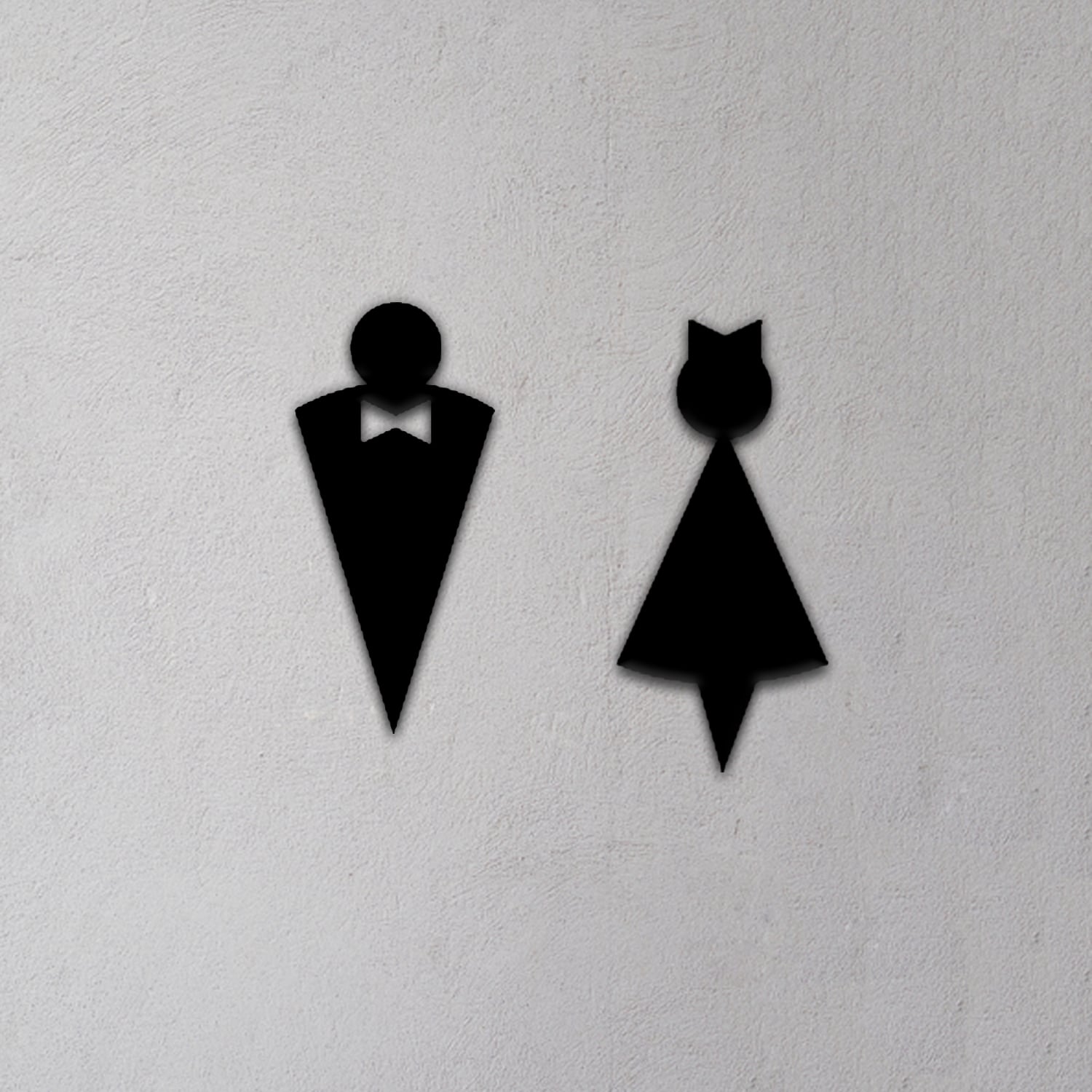 Toilet Sign 3d model