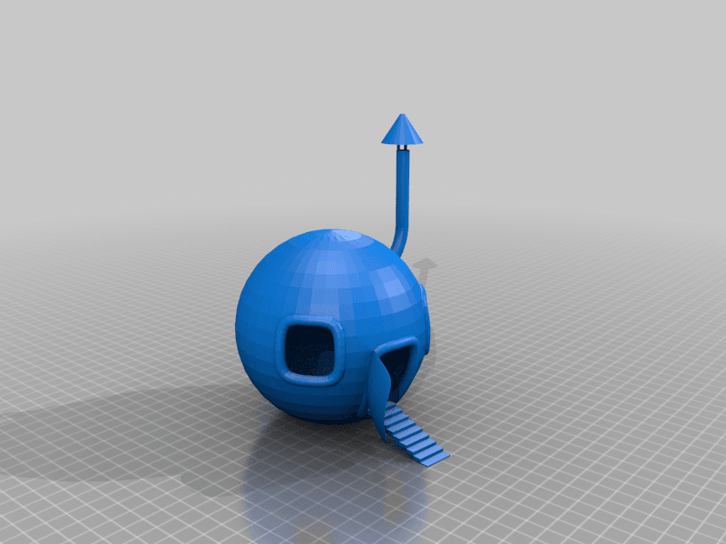republik kugelmugel 3d model