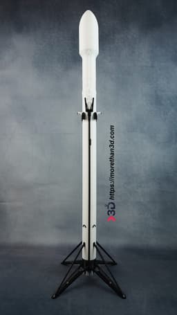 FALCON HEAVY-S1 3d model