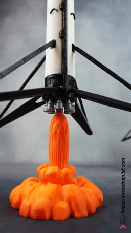FALCON HEAVY-S1 3d model