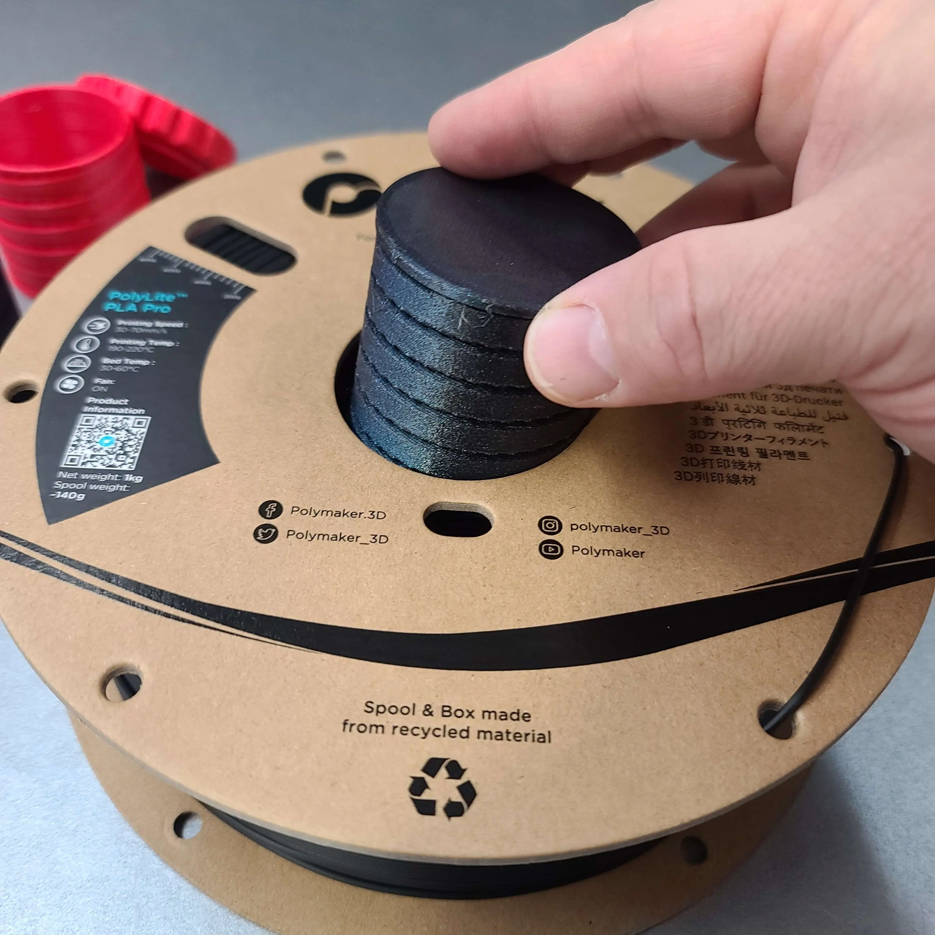 FAST! Desiccant Container - Low Retraction Count 3d model