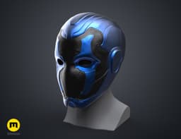 Blue Beetle Wearable Helmet 3d model