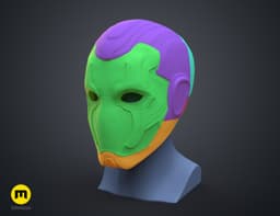 Blue Beetle Wearable Helmet 3d model