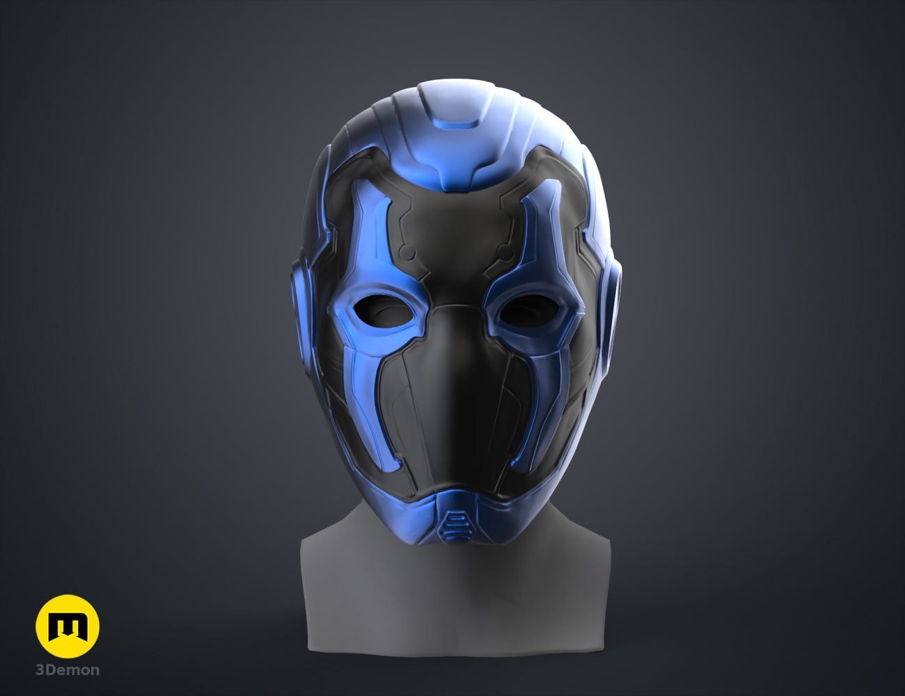 Blue Beetle Wearable Helmet 3d model