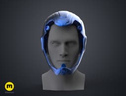 Blue Beetle Wearable Helmet 3d model