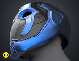 Blue Beetle Wearable Helmet 3d model