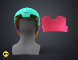 Blue Beetle Wearable Helmet 3d model