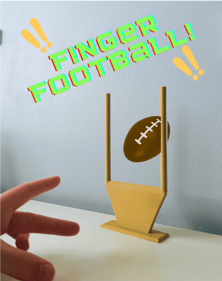 Finger Football Set  3d model