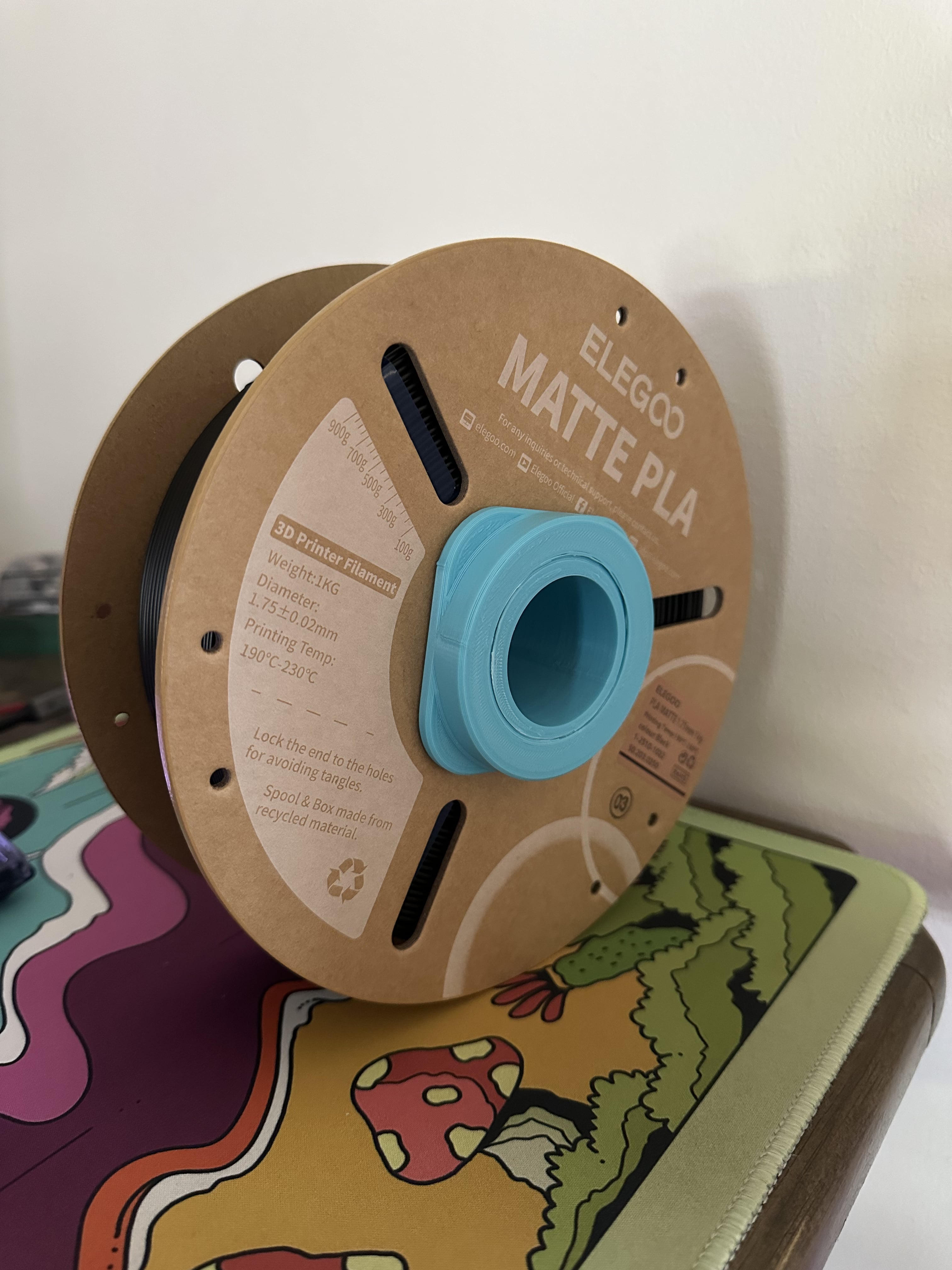 Spool Bolt to Reuse/Recycle carboard spools 3d model