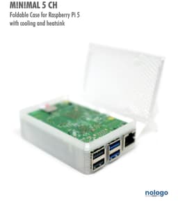 M!N!MAL 5 CH - Raspberry Pi 5 Case 3d model