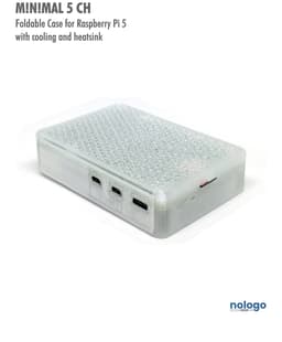 M!N!MAL 5 CH - Raspberry Pi 5 Case 3d model